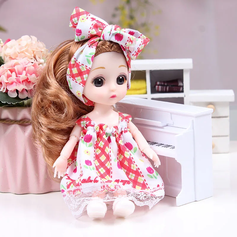 Kawaii Good Quality Cute Realistic Small Baby Dolls Little Girl Gift New Design BJD Doll
