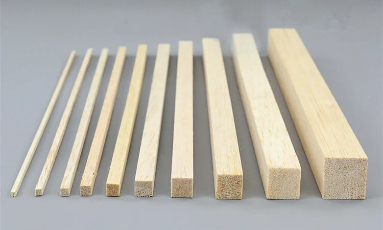 Wholesale Import Lightweight Balsa Wood Panels Sheets & Sticks in 1mm 1.5mm 2mm 3mm 5mm Thickness Timber at Competitive Prices