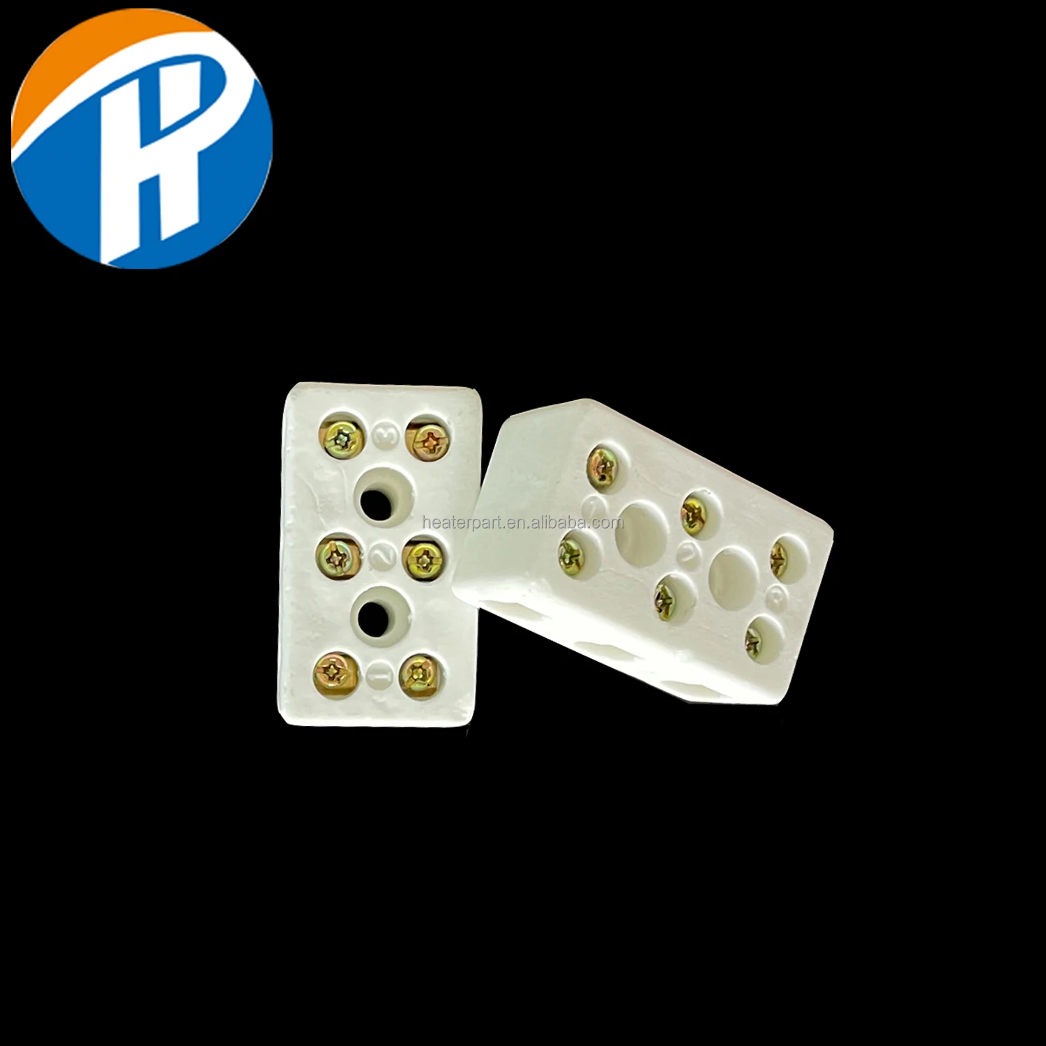 Direct Sale ceramic terminal connector block Ceramic alumina wire Terminal porcelain Block Connector
