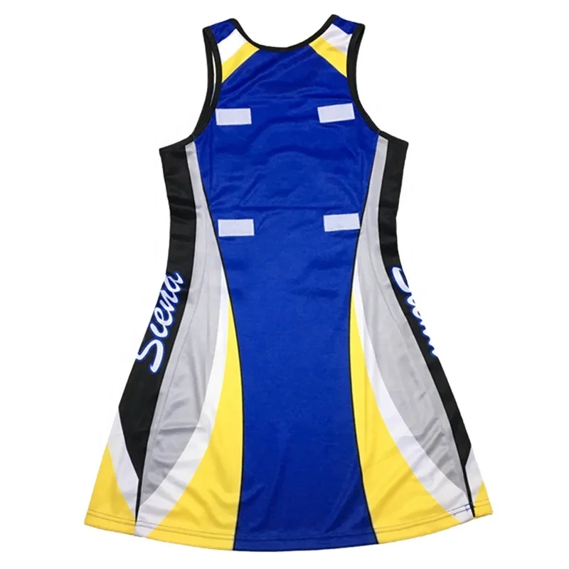 Hight quality custom made girls netball bodysuit