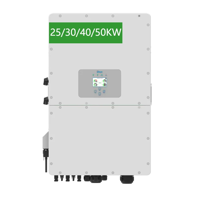 Deye 3 Phase 30kw On Grid Solar Inverter Sun-25/30/40/50k-sg01hp3-eu For Solar Power System