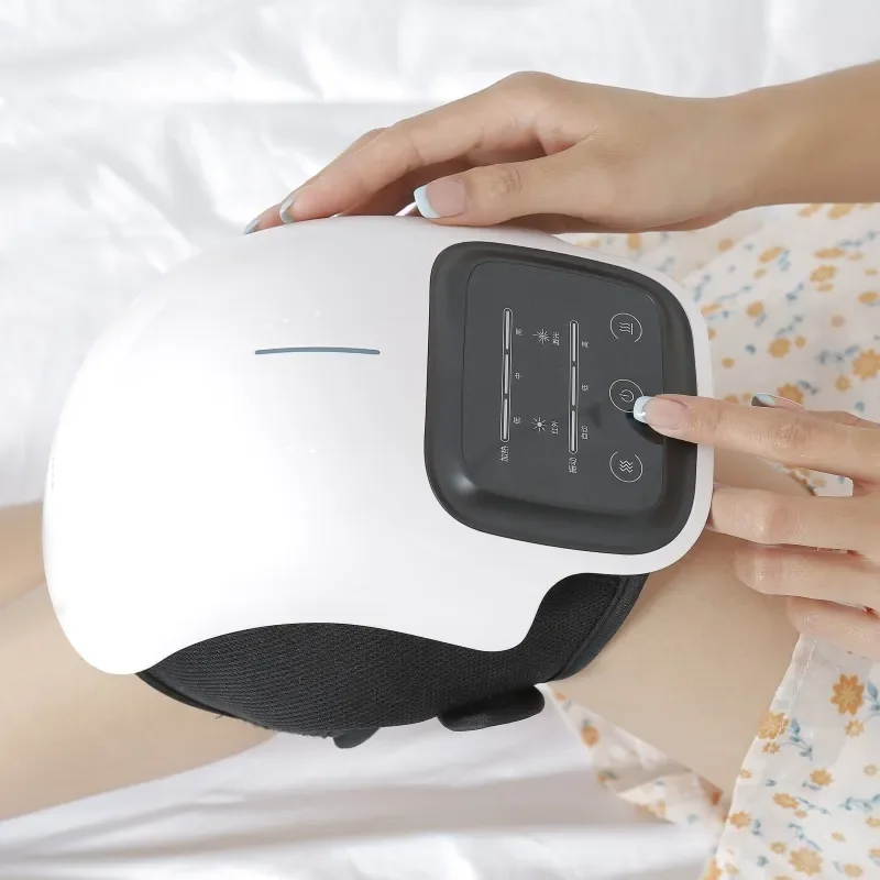 Best Selling Joint Pain Relief Treatment Heating Hot Compress Knee Relaxing Physiotherapy Knee Joint Massager