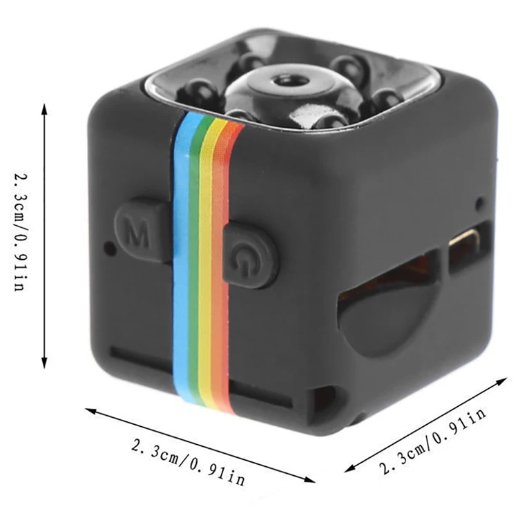 SQ11 HD 1080P Mini Hidden Spy Camera with Night Vision and Motion Detection for Security Surveillance Camera