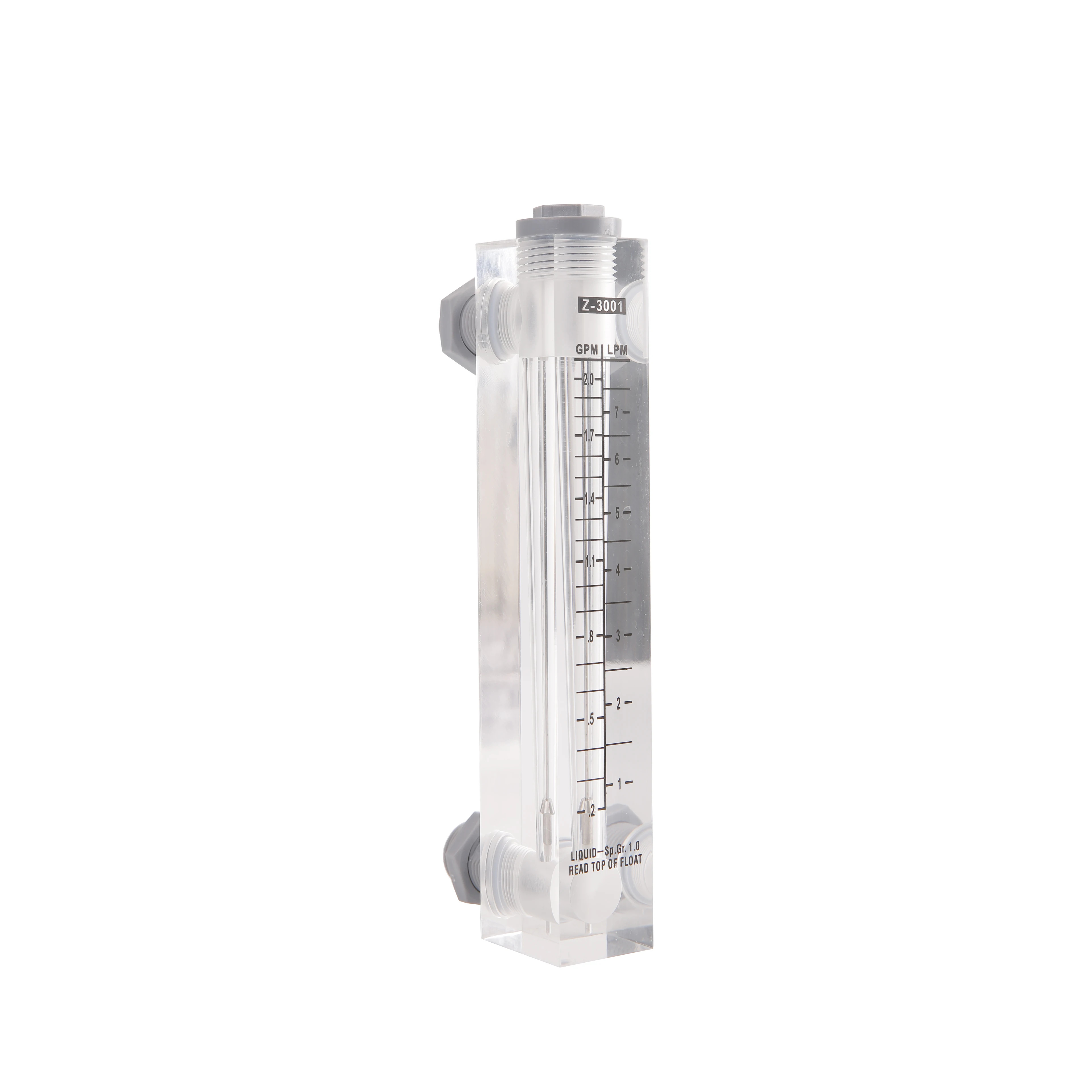 Easily installation panel mounted cheap price using flow meter LZM series glass flowmeter