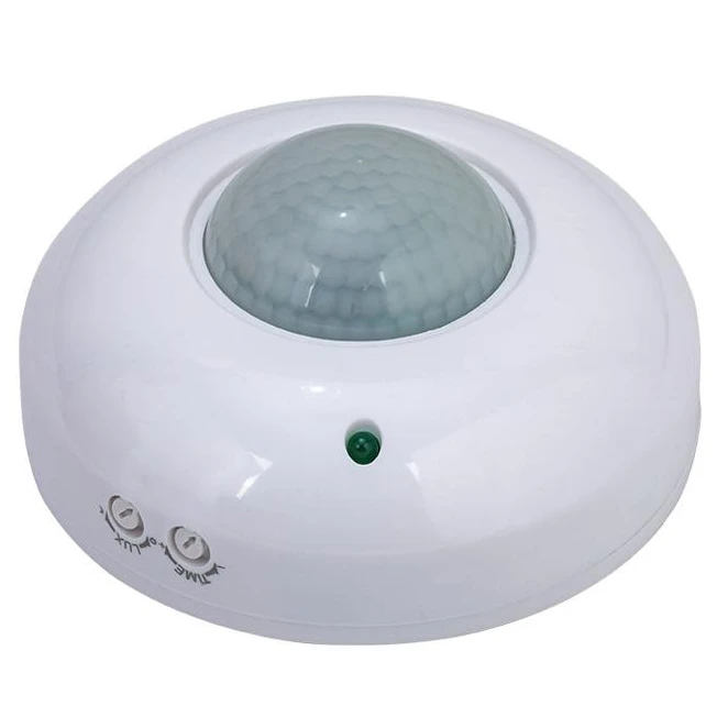 Ceiling and adjustable infrared motion sensor