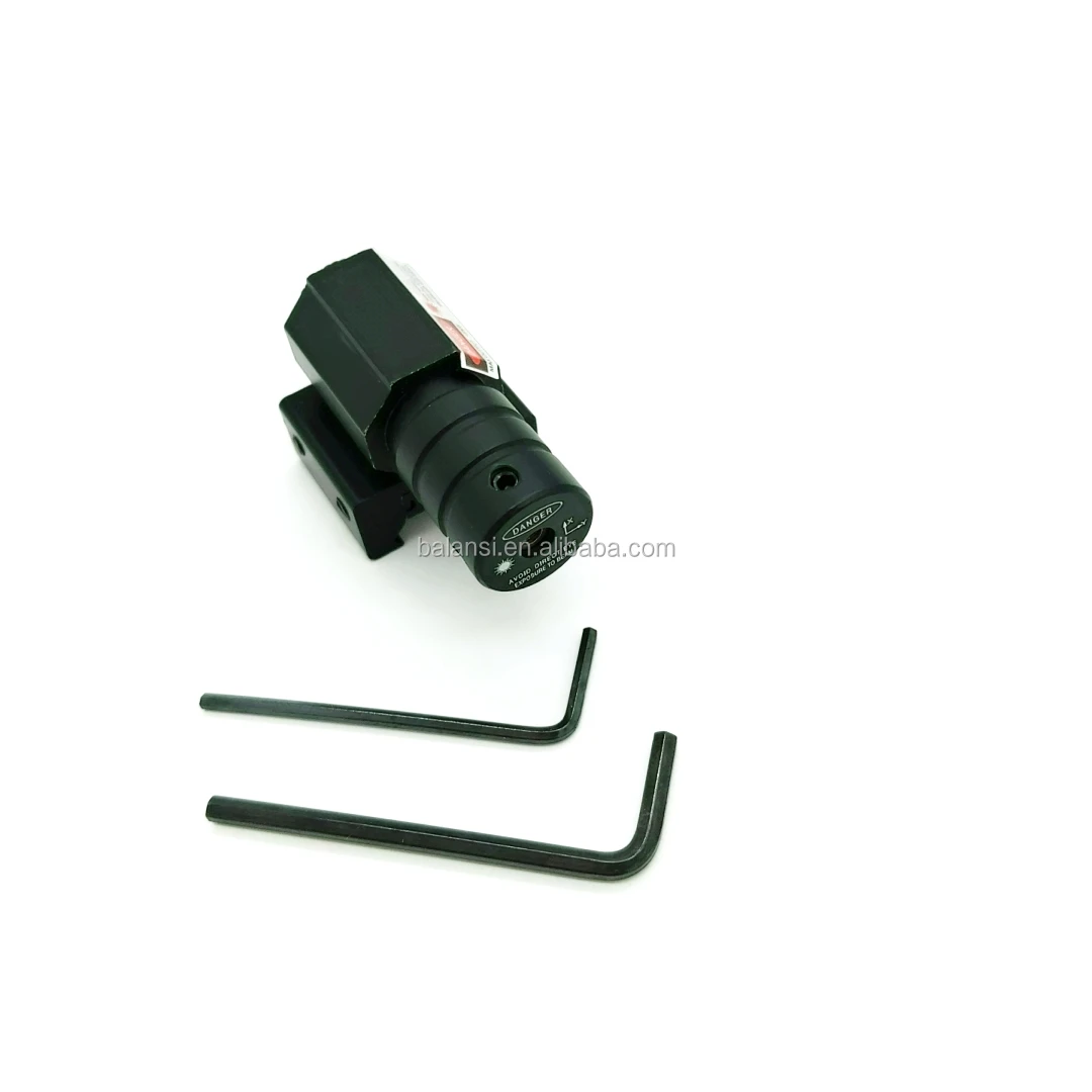 Mini Tactical Red Laser Beam Dot Sight Scope for Rifle Pistol with11/ 20mm Picatinny Mount