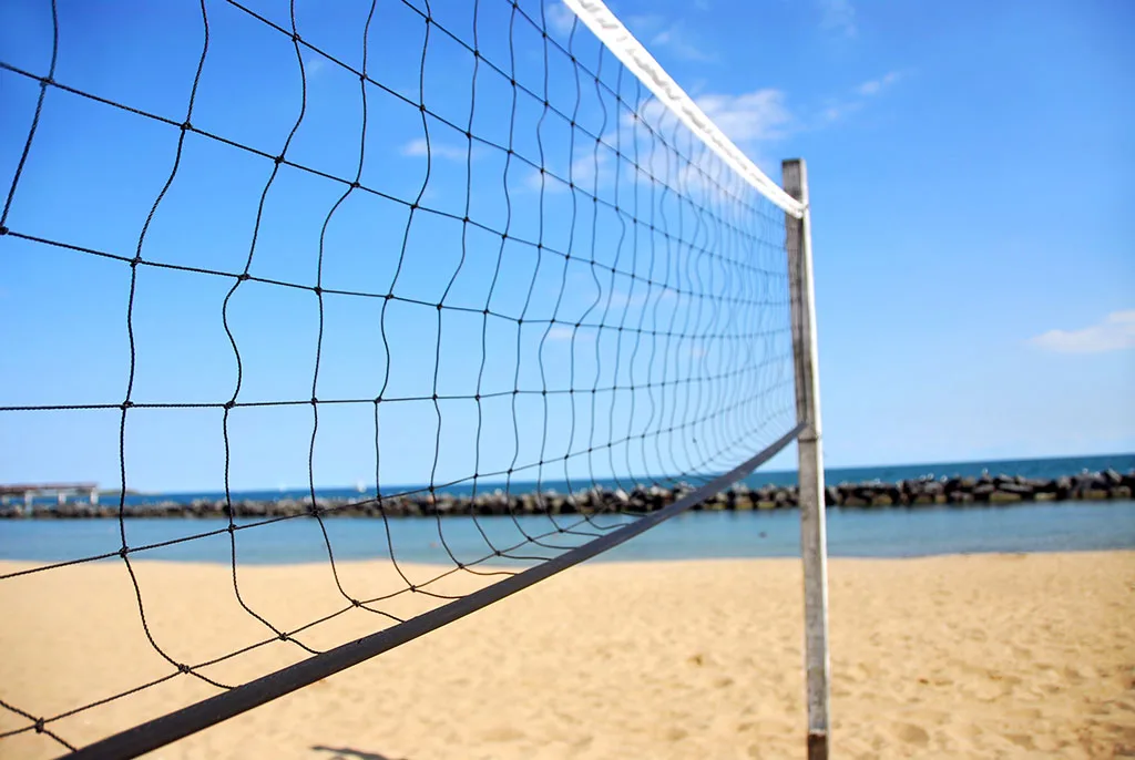 C 9.7M volleyball net Outdoor Beach Volleyball Net volleyball net stand