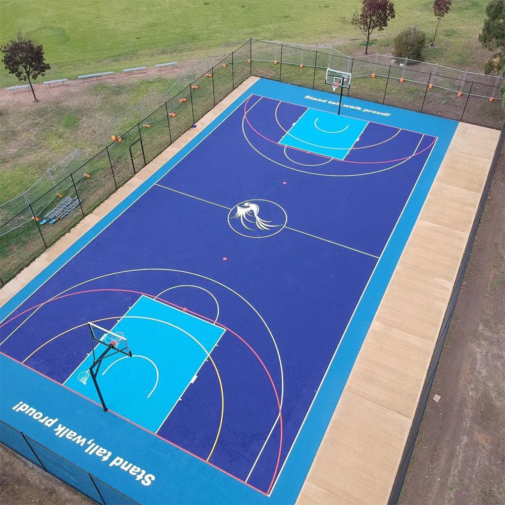  100% новый PP cancha de voleibol suel antiuv прочный водонепроницаемый блокирующий пол материал спортивная плитка баскетбольная