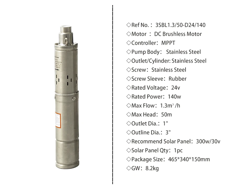 electric submersible pump bomba sumergible dc solar powered submersible water pumps
