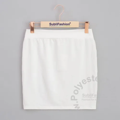 Women Sublimation 10% Spandex 90% Polyester Popular Short Skirts Fashion Mini Skirt