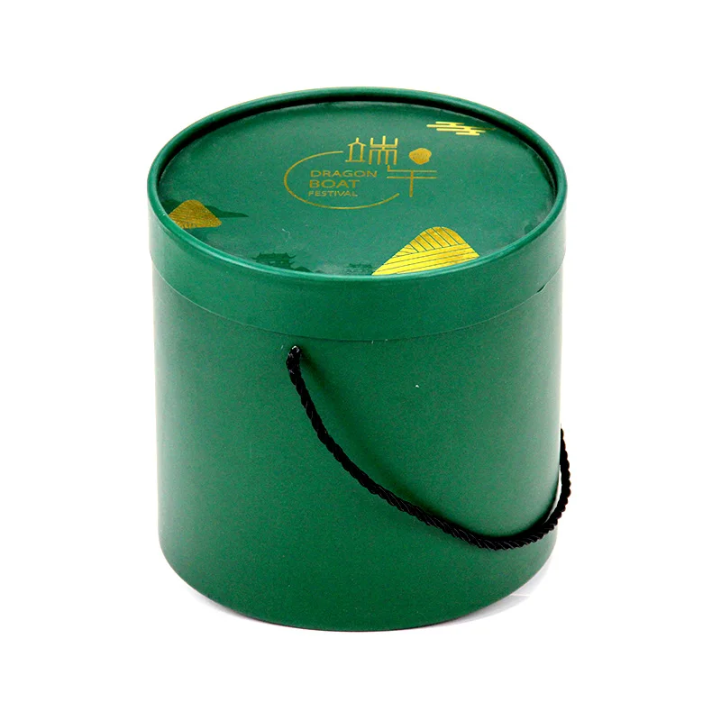 Custom eco friendly carton cylinder kraft paper round boxes empty biodegradable craft cardboard boxes packaging tubes