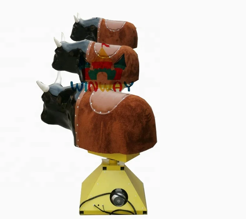 Customs Interactive Games Party Events Kids Adult Rodeo Ride Machine Rent Riding Rental Inflatable Mechanical Bull for Sale