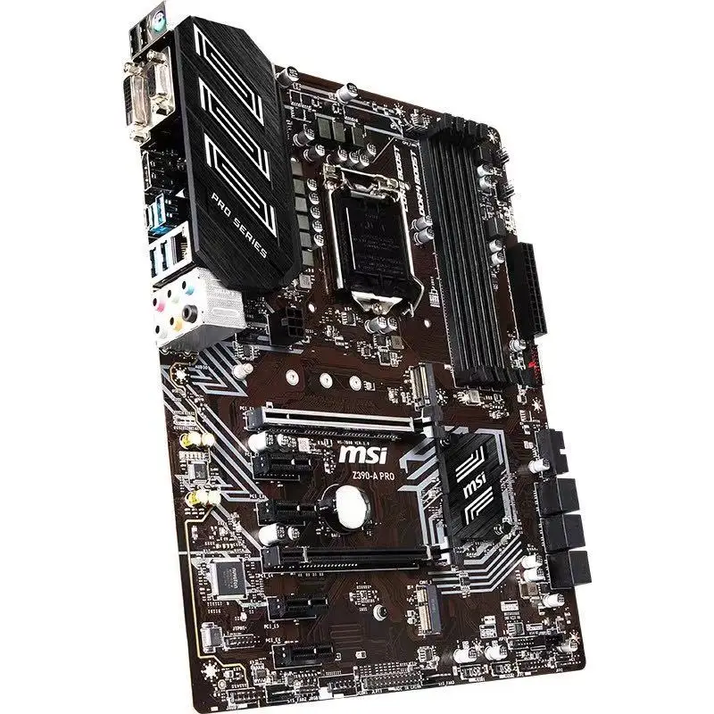  Материнская плата MSI Z390 A pro материнская для майнинга B250 с поддержкой 6