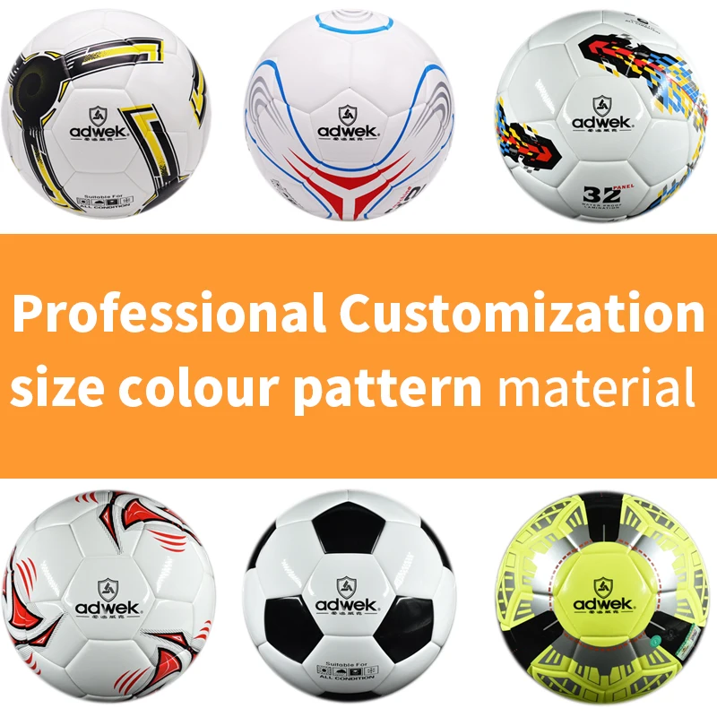 High Quality TPU Leather Football Factory Wholesale Custom Logo Printing Official Size 5 Professional Soccer Ball for Training