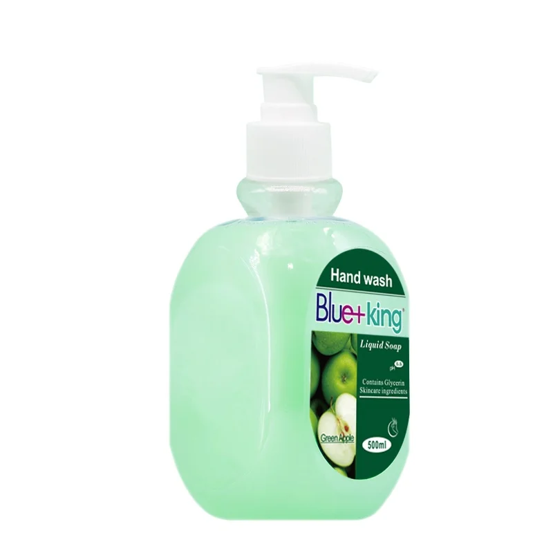 Hot Blue+King Personal Care antibacterial liquid hand wash liquid soap factory