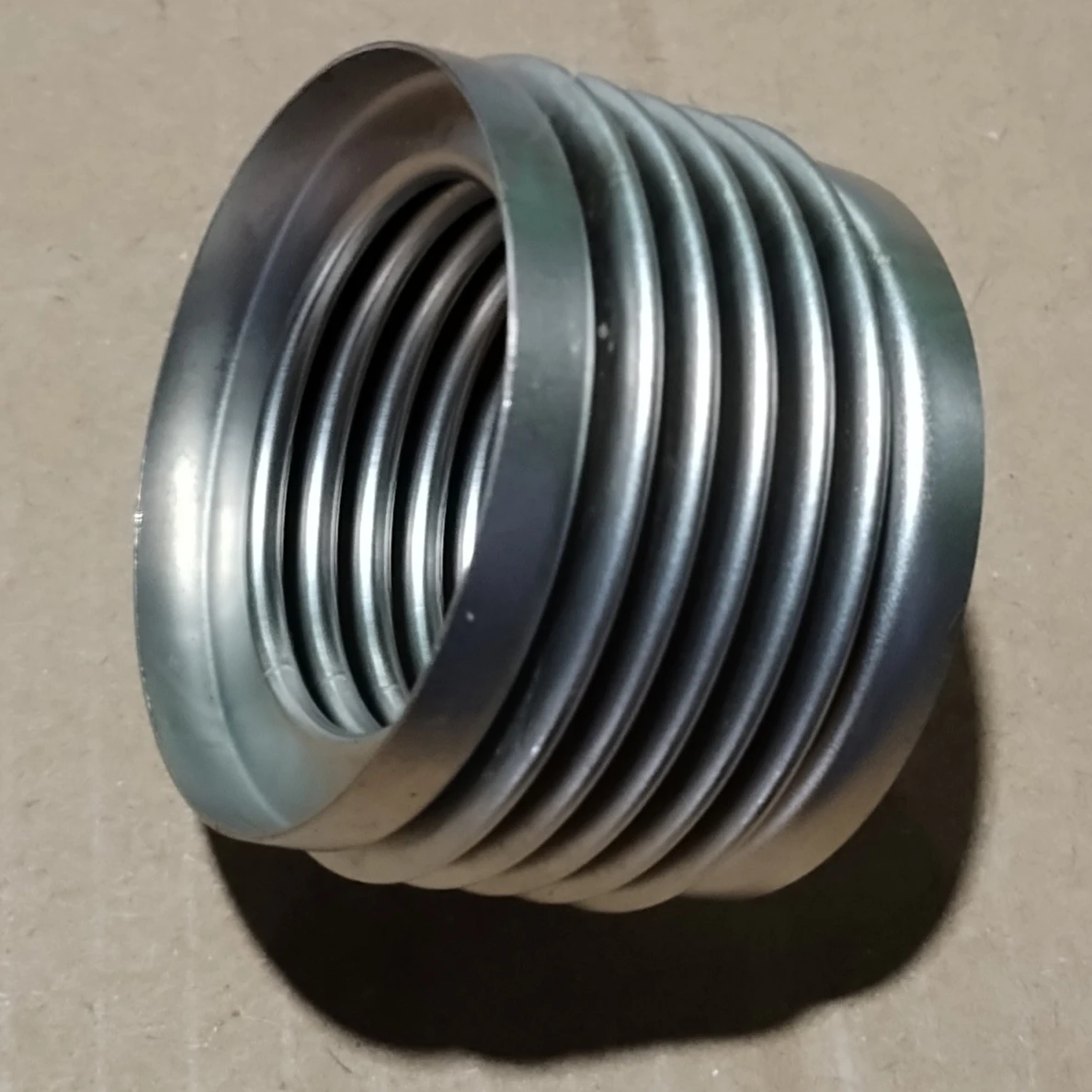 Elastic metal corrugated compensator stainless steel 304 316l expansion corrugated pipe