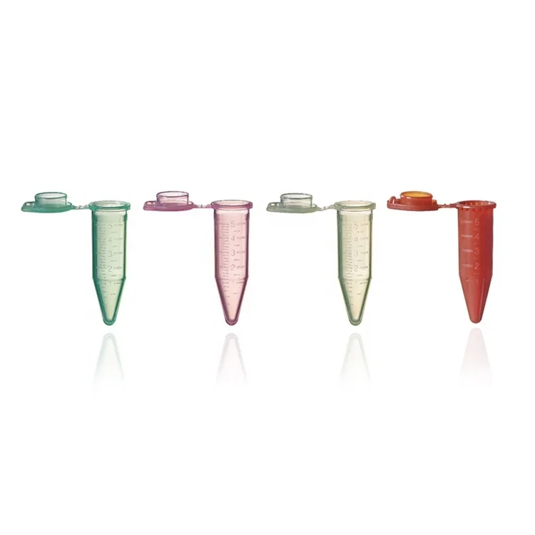 5ml safety lock plastic conical micro centrrifuge tube