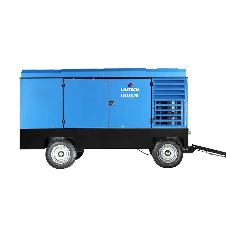 
Отличная производительность, воздушный компрессор высокого давления Liutech для дорожного строительства, сделано в Китае 