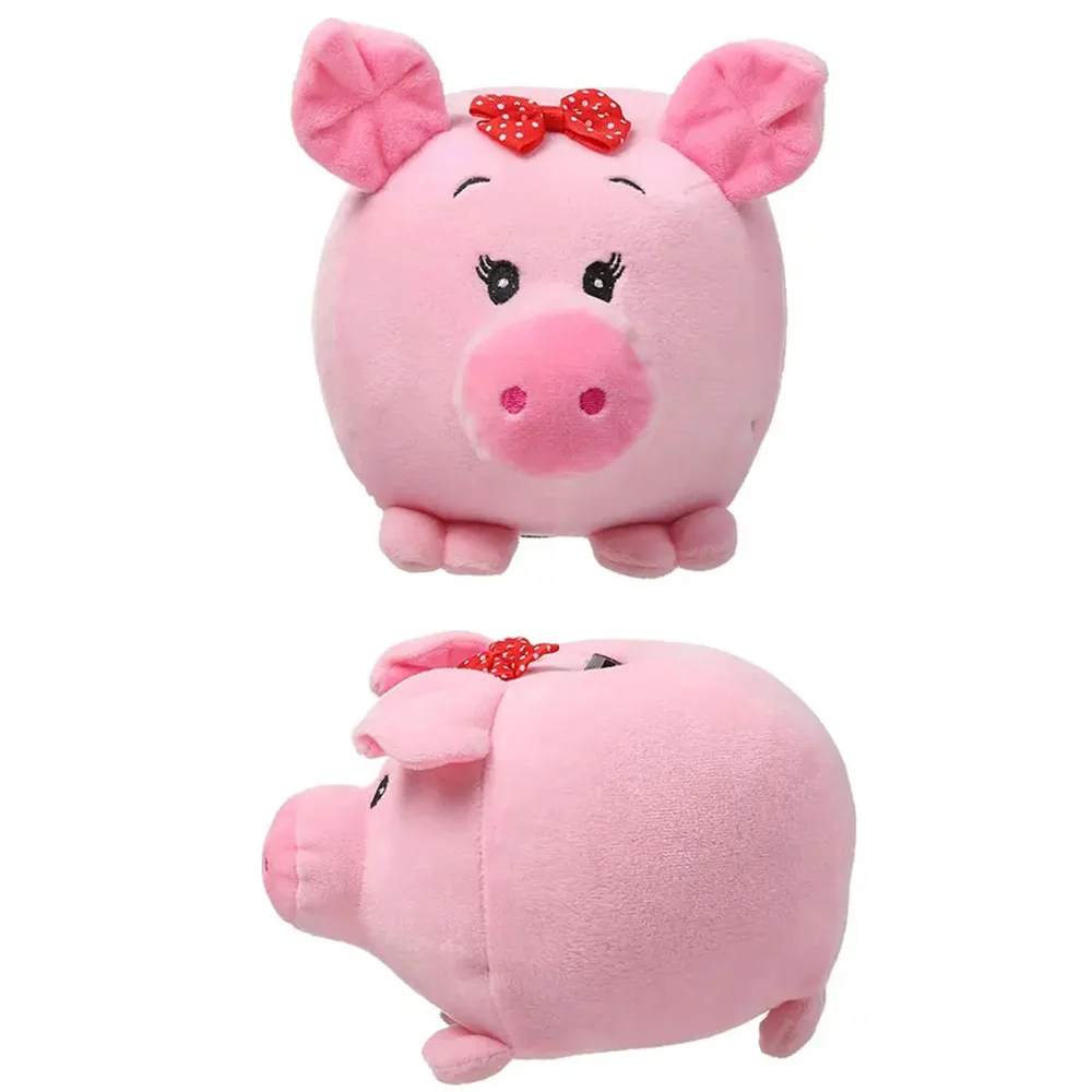 Wholesale Plush Pig Animal Money Coin Banks Piggy Bank Money Saving Box Custom Kids Cute Money Box