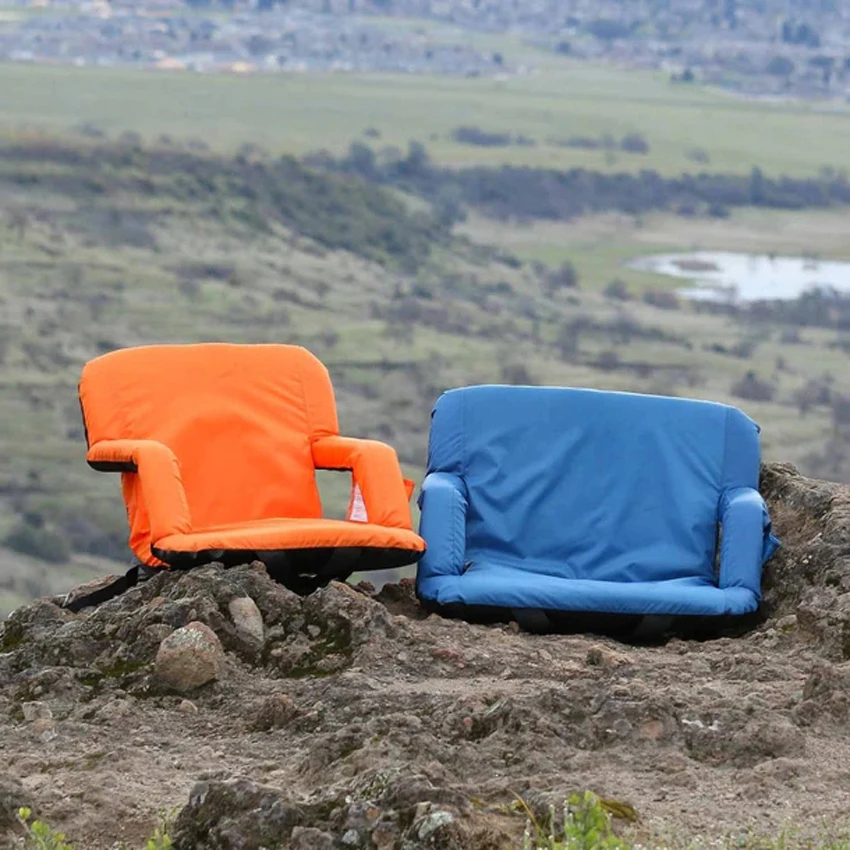 Hot Selling Heated Folding Chair Heated Recliner Stadium Chair