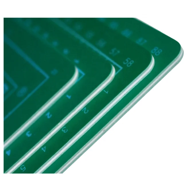 Custom Printing Size Self Healing Cutting Mat A3 Double Sided DIY Craft Green PVC Cutting Mat 45*60