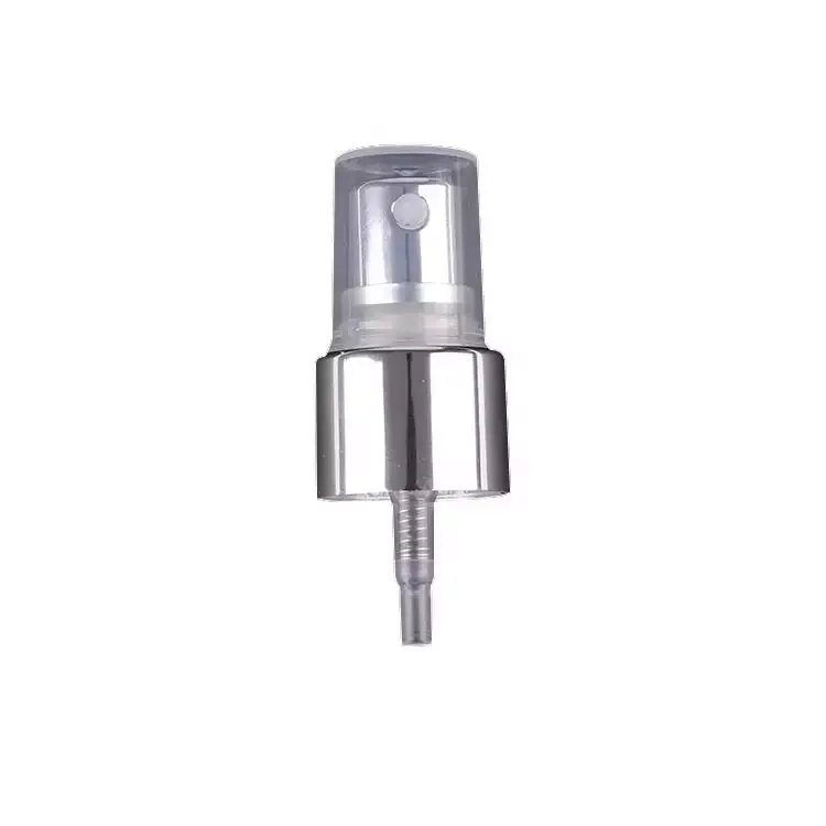 Hot selling Aluminium 20/410 plastic bottle cap sprayer pump cosmetic perfume bottle nozzle perfume spray pump
