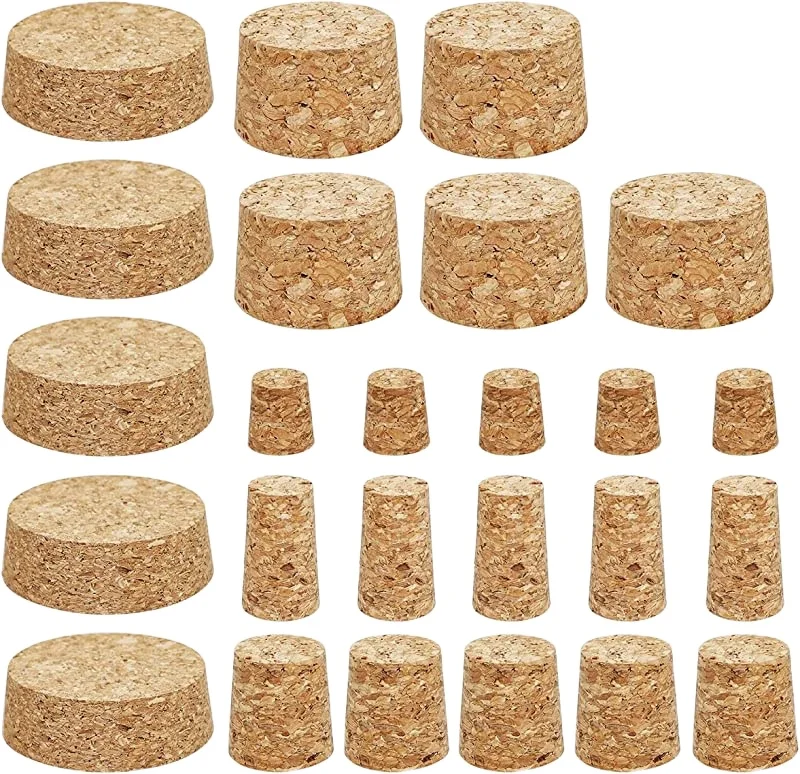 Drilling Cork Plugs With Holes Wooden Wine Bottle Cork Stoppers Customization Drilling Corks Lids Stoppers Plugs