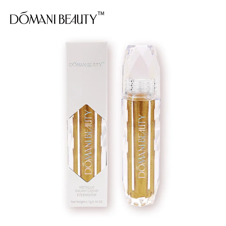  Водостойкая блестящая Кисть для макияжа Domani Beauty оптом под заказ частная этикетка одиночные жидкие тени
