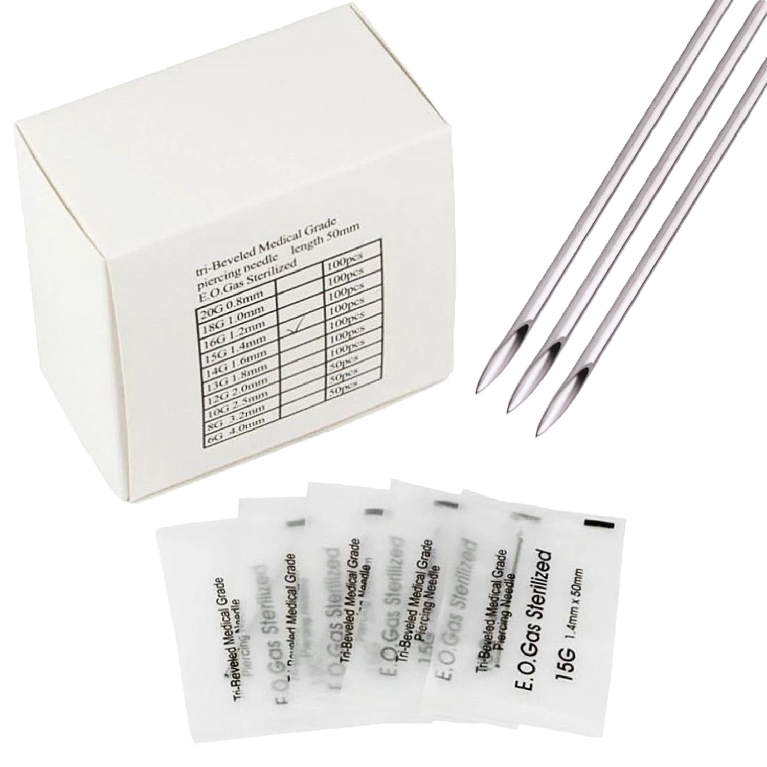 Piercing needle 100/box Independent packaging perforation needle perforation tools perforation needle puncture