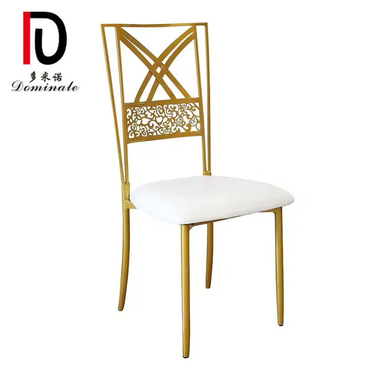 10 Years Manufacture Stackable Gold Metal Event Banquet Stacking Napoleon Phoenix Chiavari Chivari Tiffany Weddings Chairs
