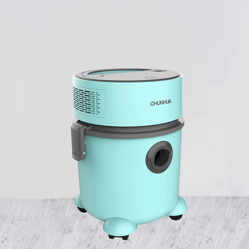 Gamana V20B Handheld Mini Drum Vacuum 110V 1000W Canister Wet & Dry Vaccum Cleaner for Women Hair Hand Held Bagless Was Pet Hair