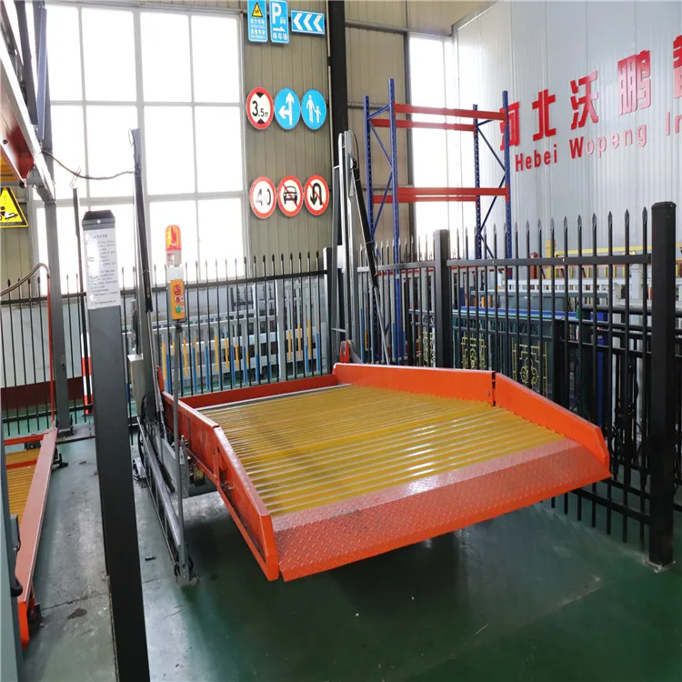 WP brand 2 Post Hydraulic Car Park Lift /4 Post  Parking Car Elevator