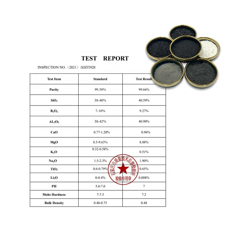 Tourmaline powder 6000mesh 325mesh 1250mesh for cosmetics textiles masks Eco friendly OEM ODM China Supplier