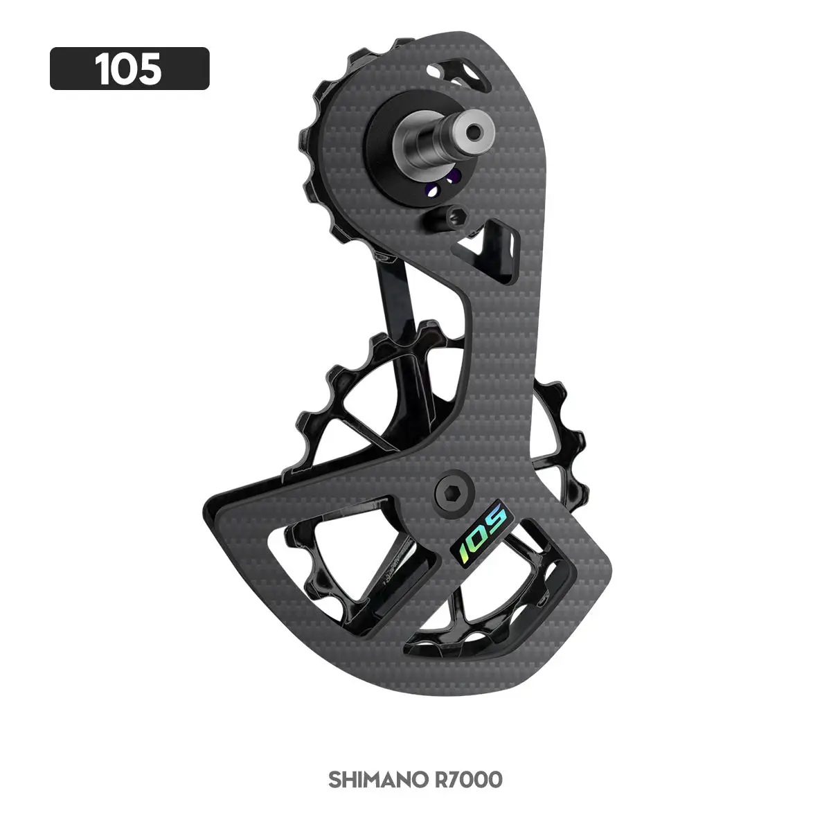 CYCLAMI  UT 105 5800 6800 R7000 R8000 Ceramic Bearing Carbon Fiber Pulley Road Bike 11 Speed Bike Derailleur Guide Wheel