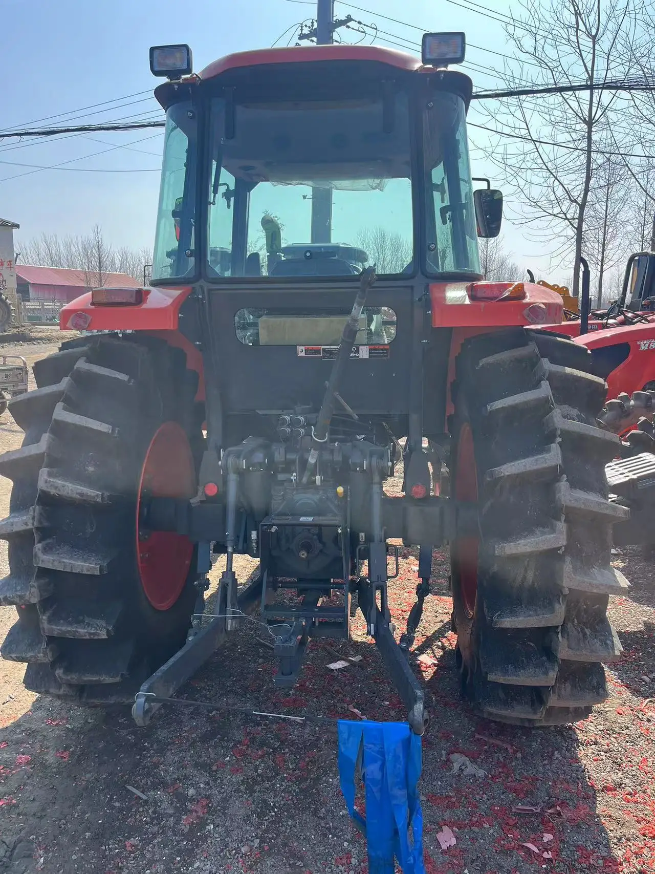 new arrival high quality 95hp Japan KUBOTA used tractor 4*4 tractor