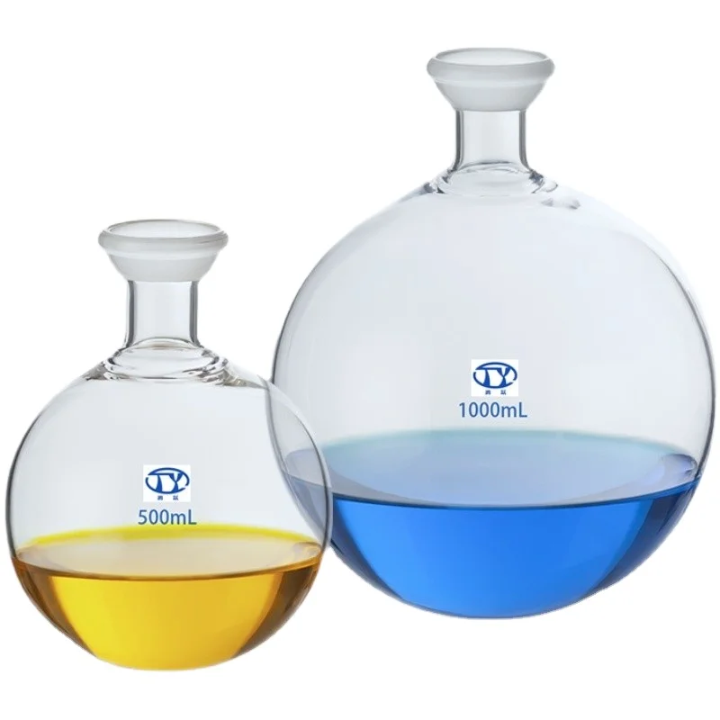 Колба с круглым дном с шаровой мельницей 100/250/500/1000/2000/3000 мл роторный испаритель