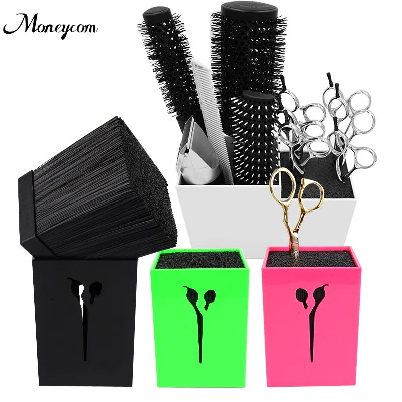2023 Professional Hairdresser Display Racks Shear Scissors Holder For Barbershop Salon Scissors Holder Rack