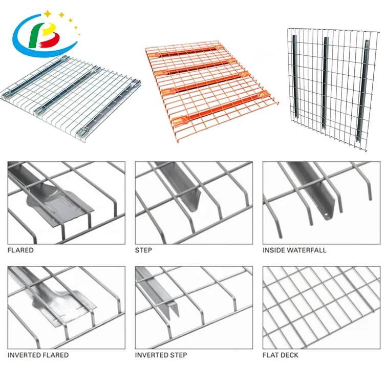 Хранилище оцинкованного прочного складского проволочного настила для