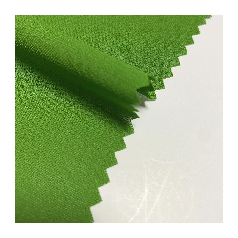 In Stock Wholesale Retail 80D 100% Polyester Rhombic Hemp Yarn Fabric Moss Crepe Chiffon Fabric