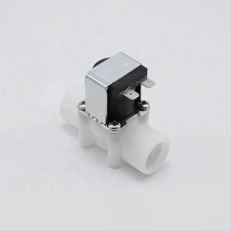 Food Grade 12v 24v 110v 220v Water Solenoid Valve Drinking Water Plastic Valve