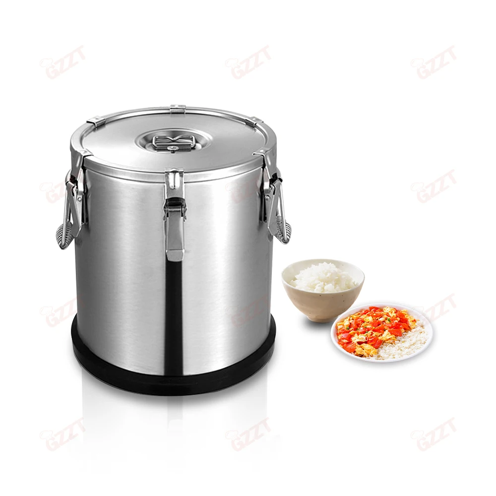 4 литра 120 литров контейнер для подогрева супа многофункциональный из нержавеющей стали с двойной стенкой изолированный хранения