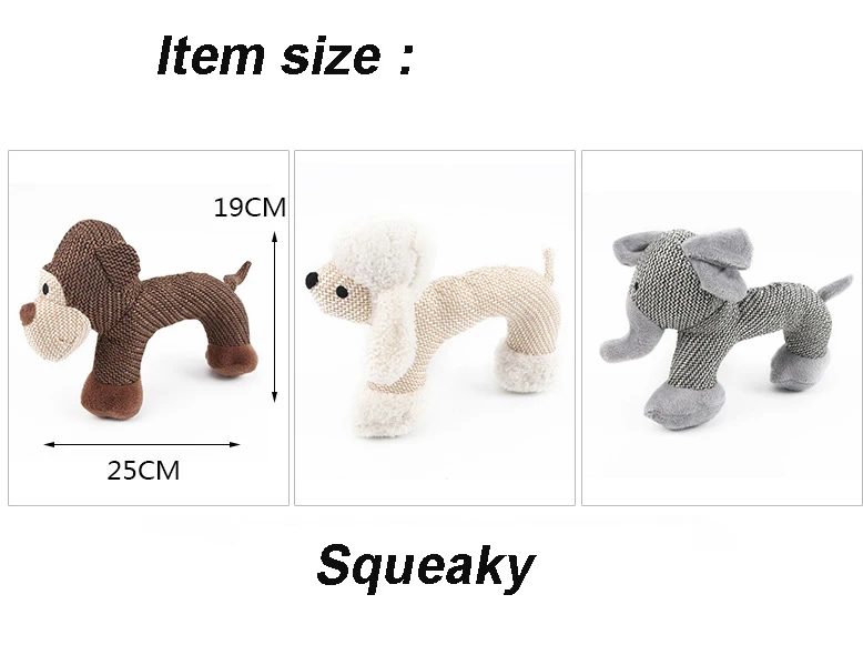 Manufacturer wholesale monkey sheep elephant dog short plush linen toys