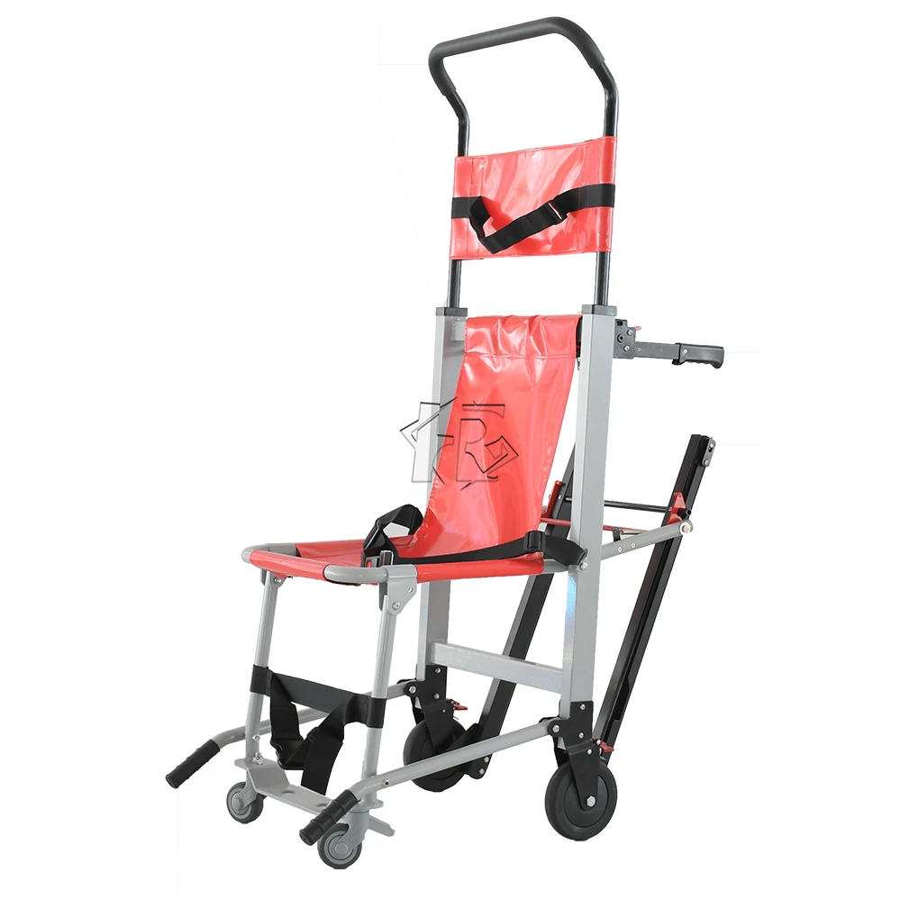 Folded Emergency stair stretcher evacuation chair