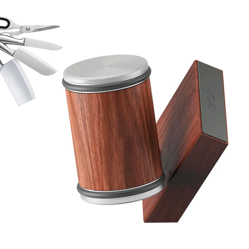 Rayshine New Product  Kitchen Accessories Professional Knife Sharpener Diamond Tumbler Rolling Knife Sharpener
