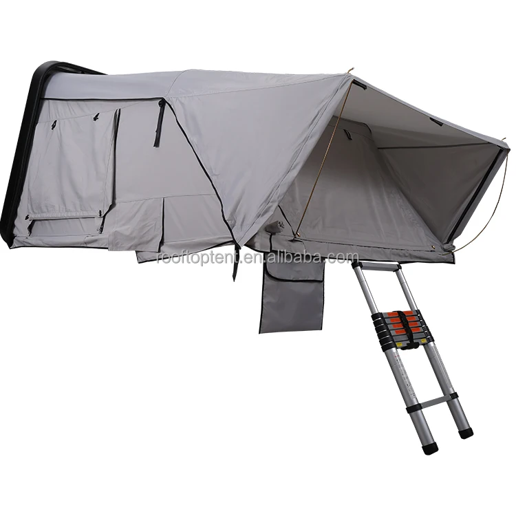 3-4 person side open hard shell roof top tent