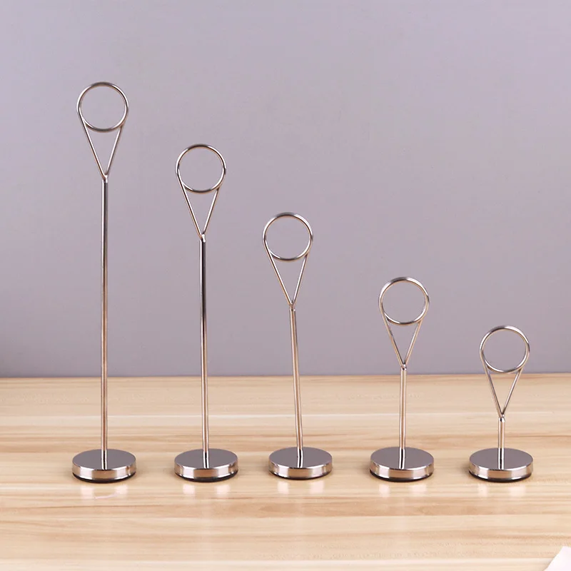 
Hot Sale counter Menu Rack Number Plate Sign Business Card 