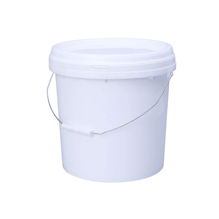 Factory Wholesale Plastic Barrel Pails With Wire Handle Package Plastic Paint Bucket