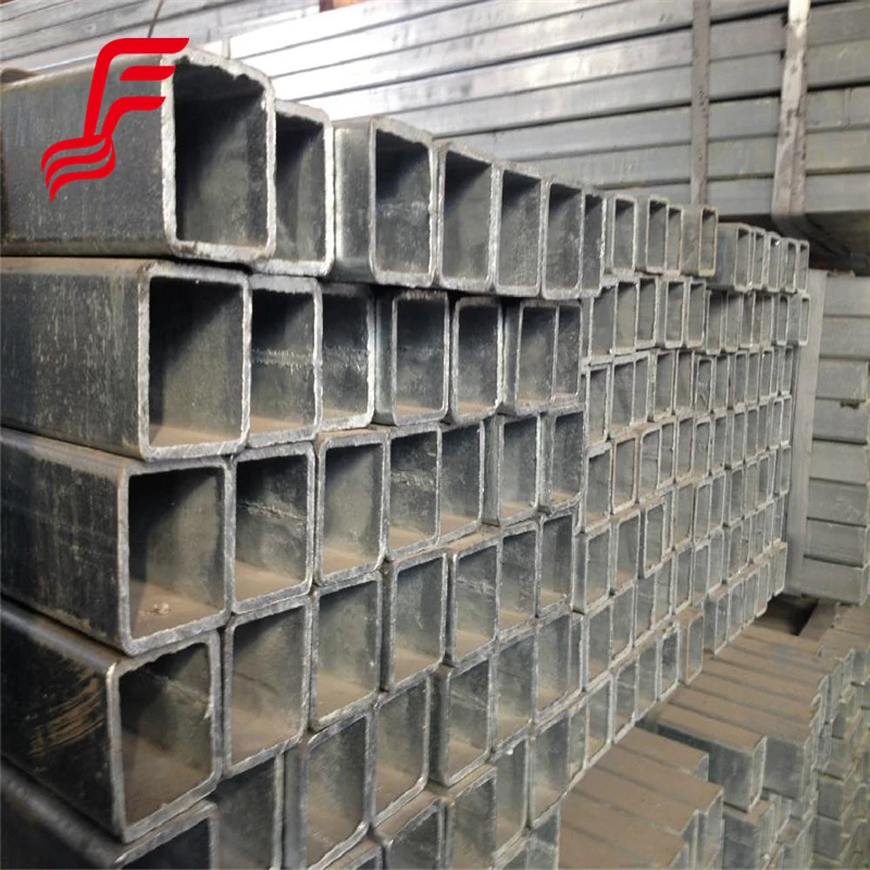 FRST! Construction Pipe 50*50mm 4x4 Square Tubing Square Pipe hollow section Metal Square Tube for Steel Fencepost
