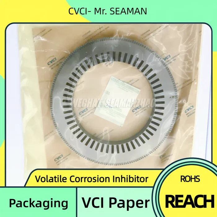 CVCI Mr. SEAMAN anti corrosion kraft paper vci woven laminated paper antirust rustproof packaging vci paper