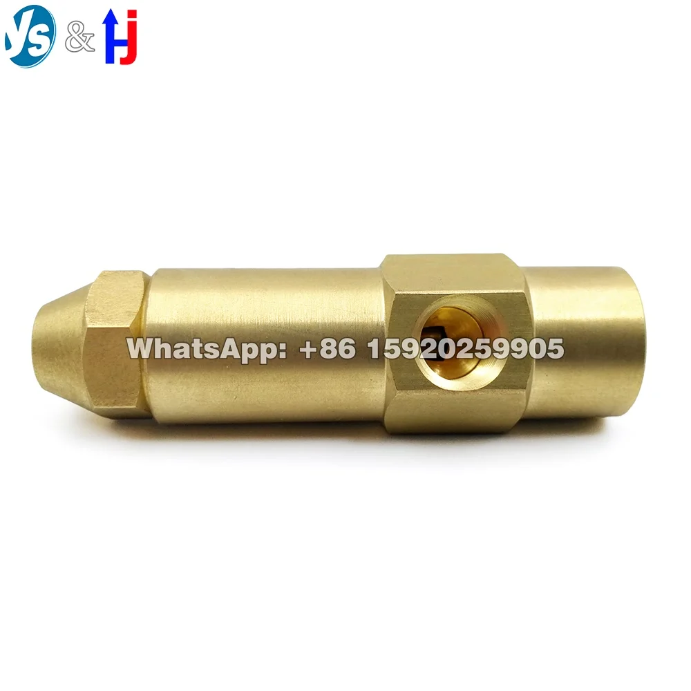 Hot Sale YS Oil Furnace Burner Nozzle, Oil Atomizer Nozzle With Plastic Push-in Connector Waste Oil Burning Nozzle